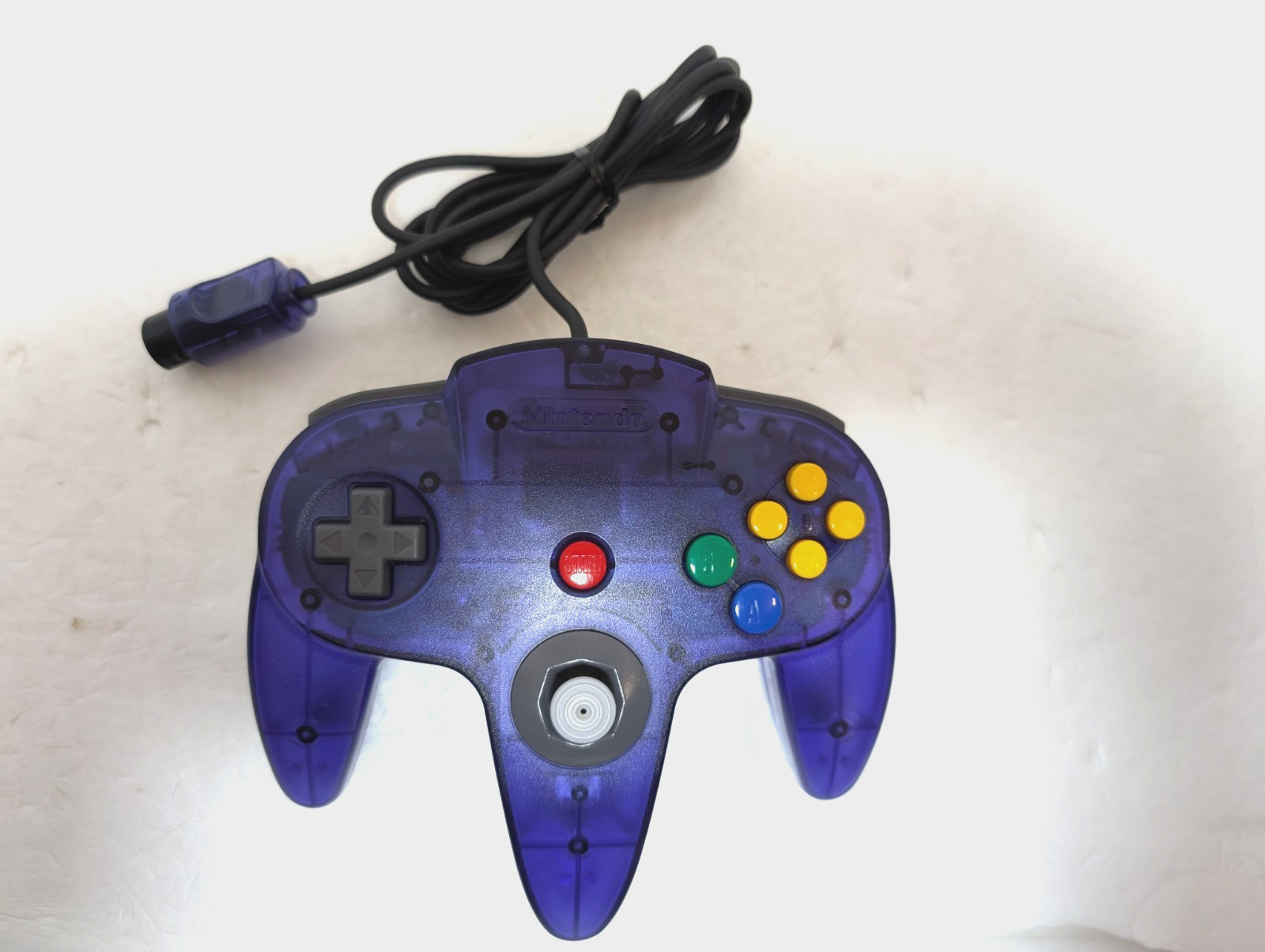 Nintendo 64 Region Free Console Midnight Blue 2controllers Mario Party japan