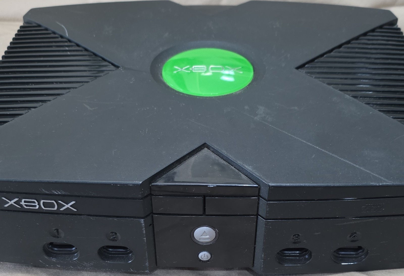 Microsoft Xbox Original Console 8GB NTSC-U/C 480p DVD Playback Black/Green