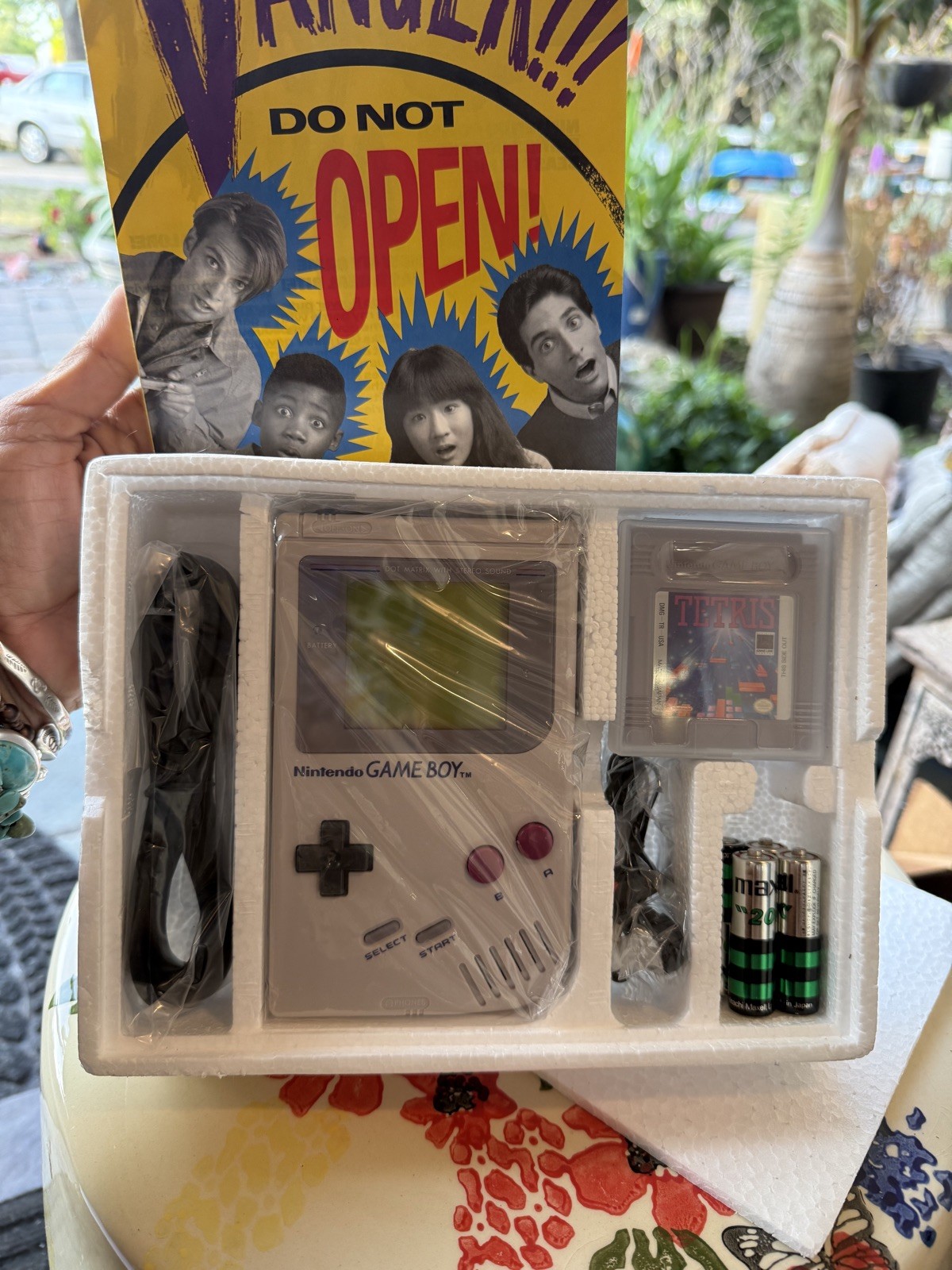 Nintendo Game Boy Launch Edition Handheld System – Opened- Mint Condition