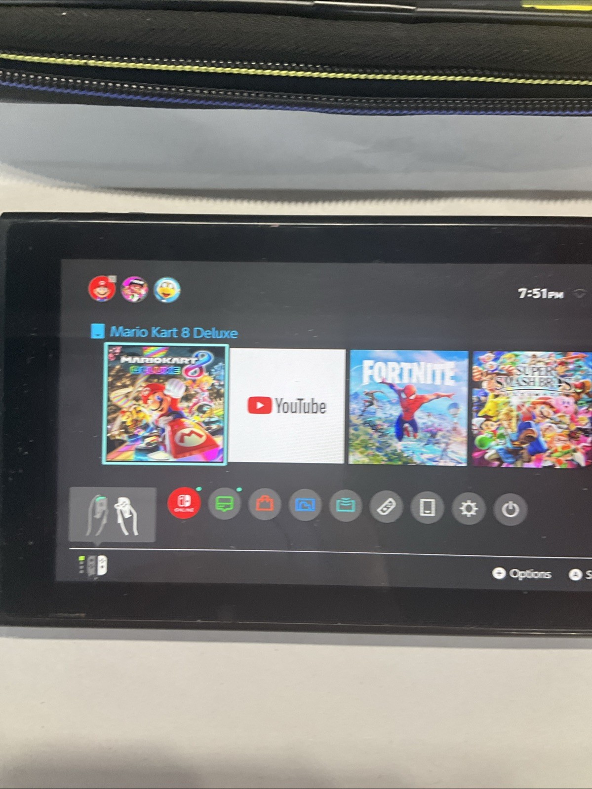 Nintendo Switch HAC 001 SYSTEM & CASE ONLY