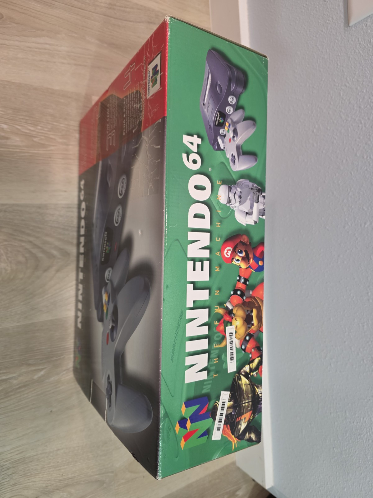 Nintendo 64 in box RARE matching serial numbers with proof of purchase!