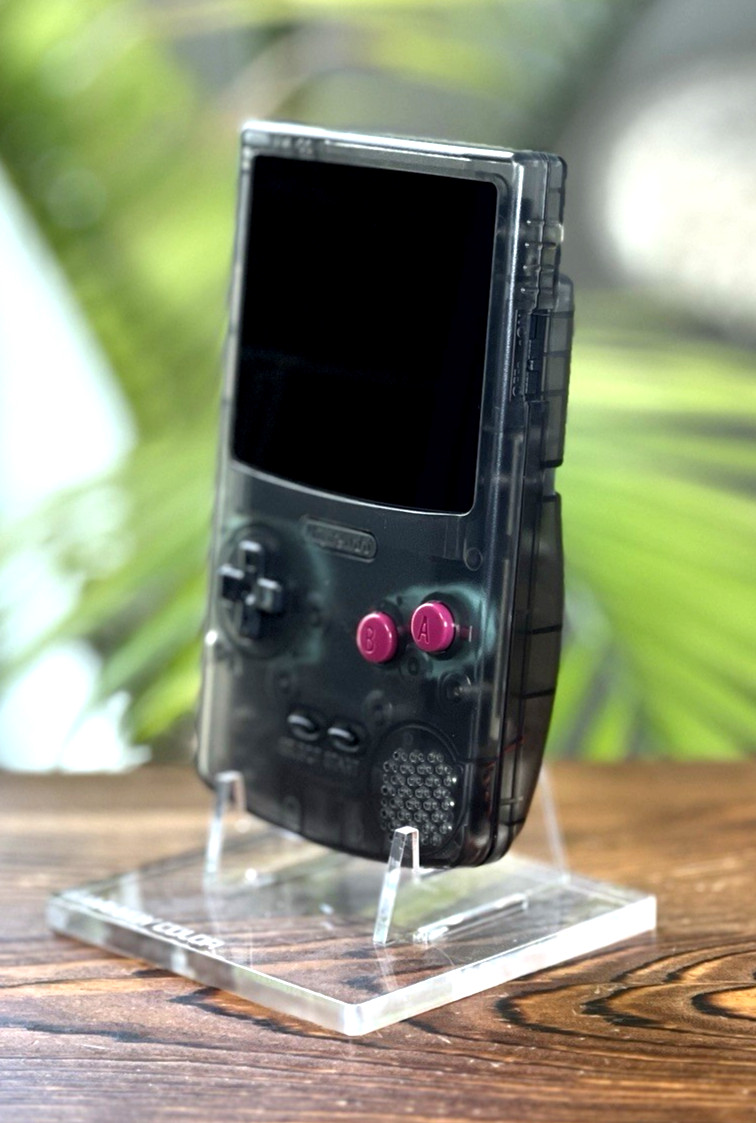 Clear Black DMG 💎 FPGBC Gameboy Color GBC Funnyplaying IPS Screen USB-C Console