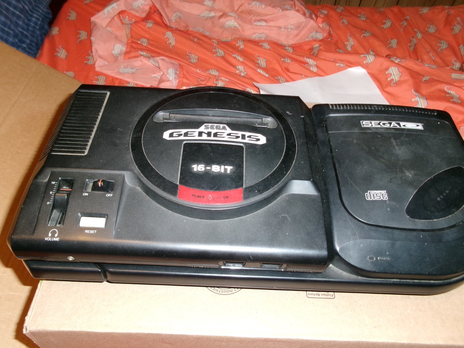 SEGA Genesis console-parts or repair only