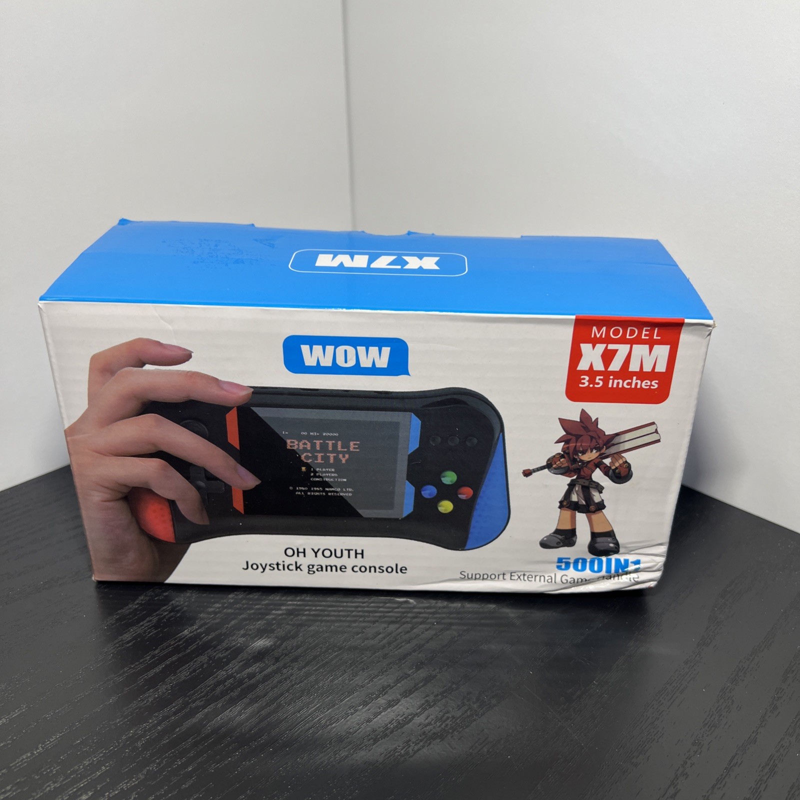 Handheld Game Console 500 Preinstalled Game Built In 3.5