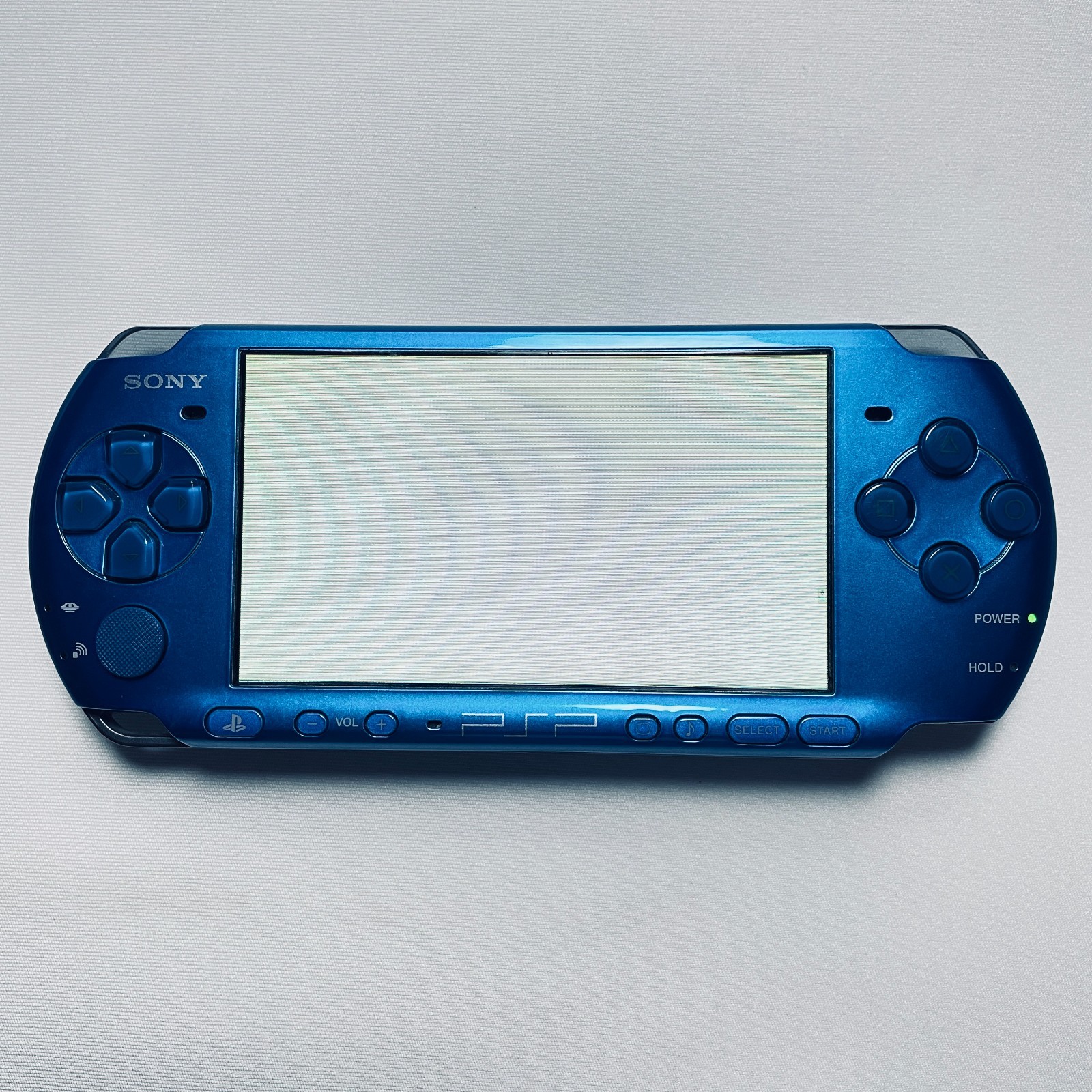 Sony PlayStation Portable PSP-3000 Vibrant Blue Console Japan Working Tested #14