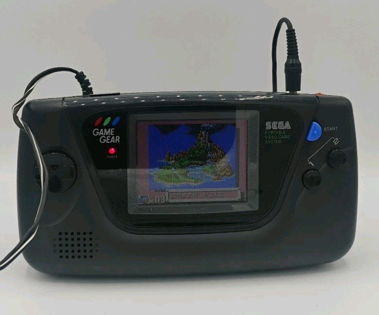 🔥 SEGA Game Gear lot BennVenn IPS screen V2 Recapped Sonic & Battery pk Tested!