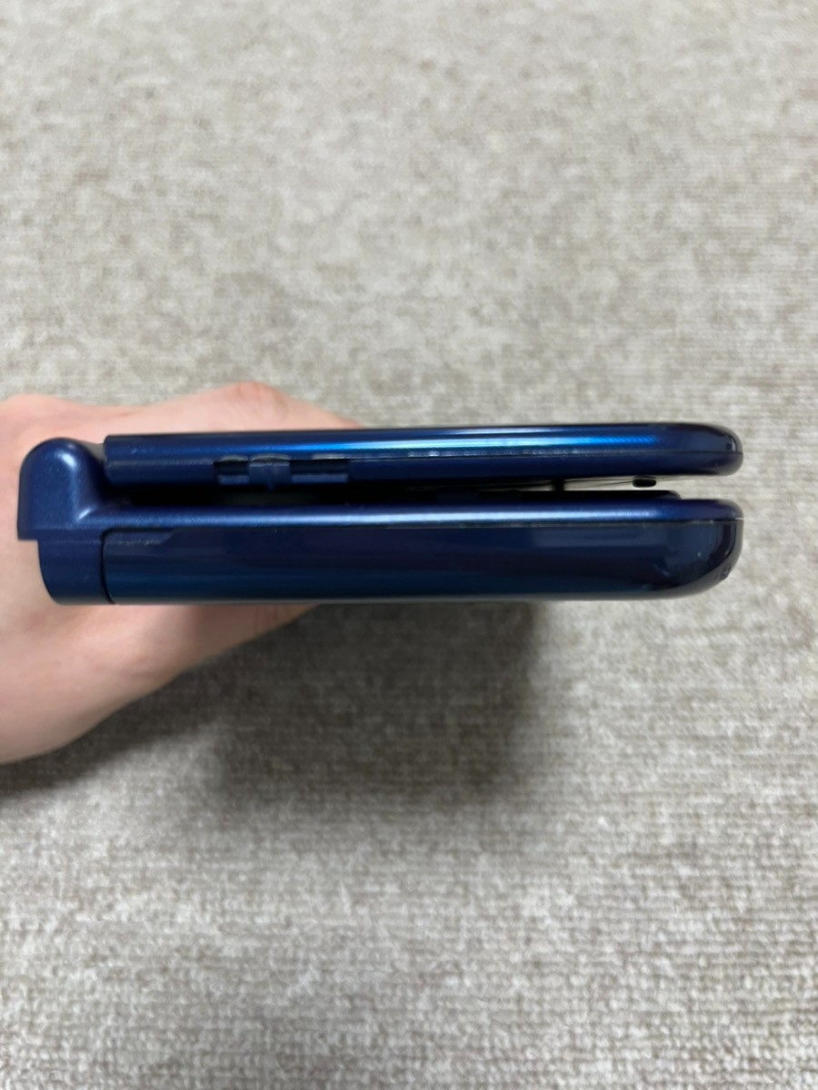 New 3DS LL XL Metalic blue Japan Nintendo Console region Japanese B814