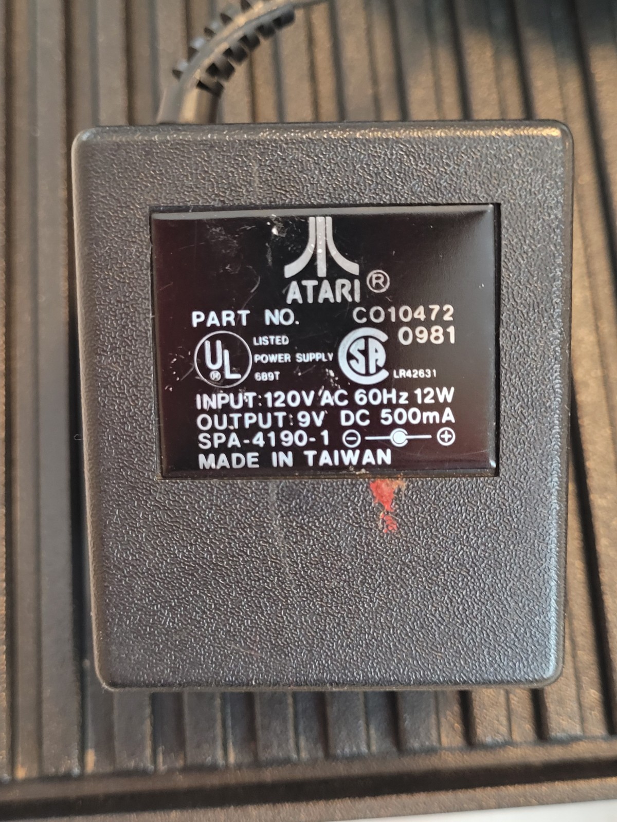 Atari Cx-2600 Console Joysticks Pong & Driving Controllers UNTESTED LOT 11 Games