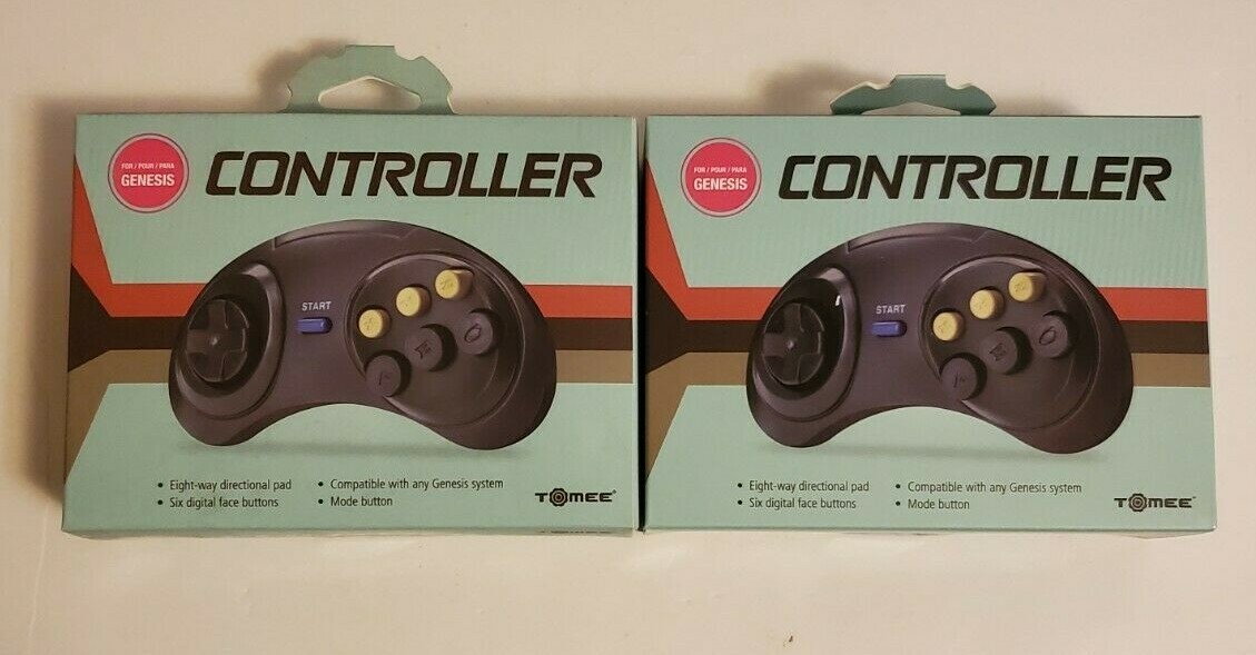 SEGA Genesis Model 3 Core Console System 2 Controller/Cords BUNDLE MK-1461