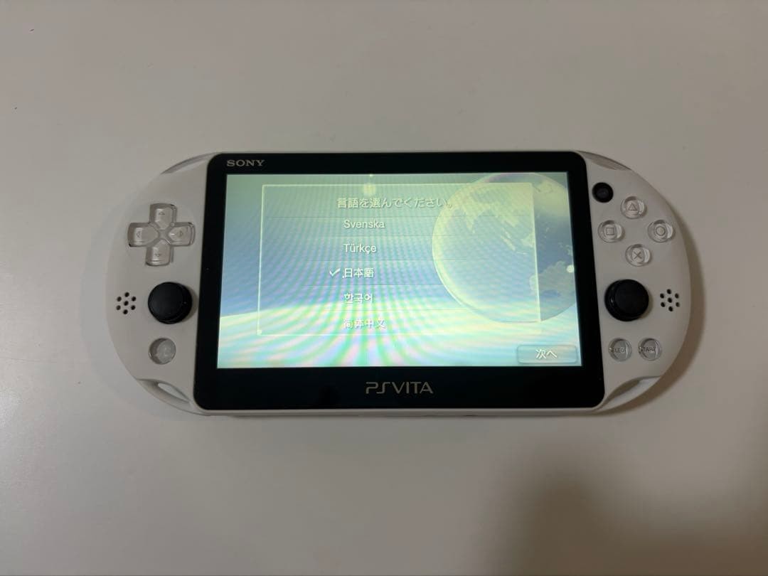 Mint SONY PS Vita PCH-2000 Console White Box Near Unused