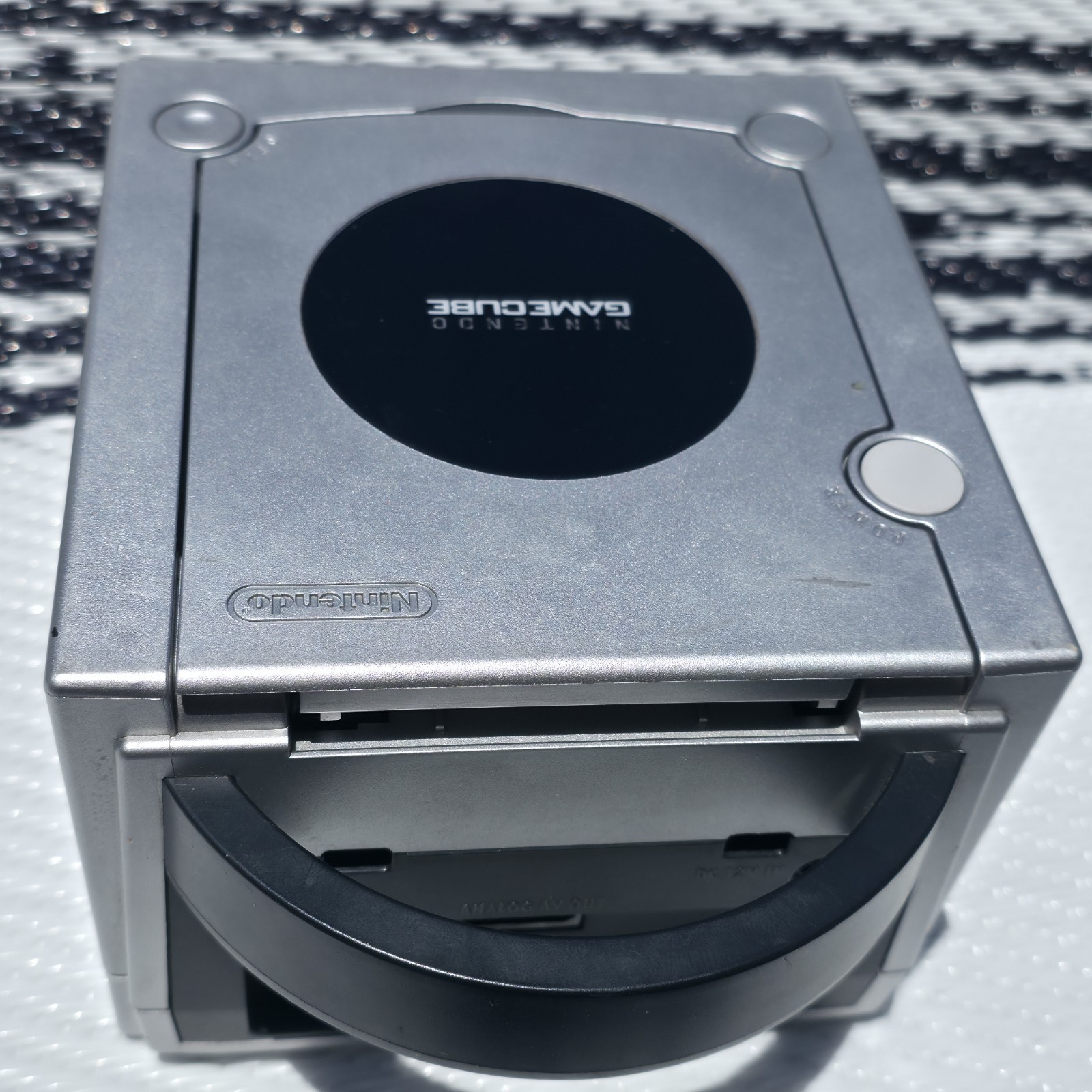 Nintendo Gamecube Platinum Silver Console DOL-101 Console Only Tested & Working