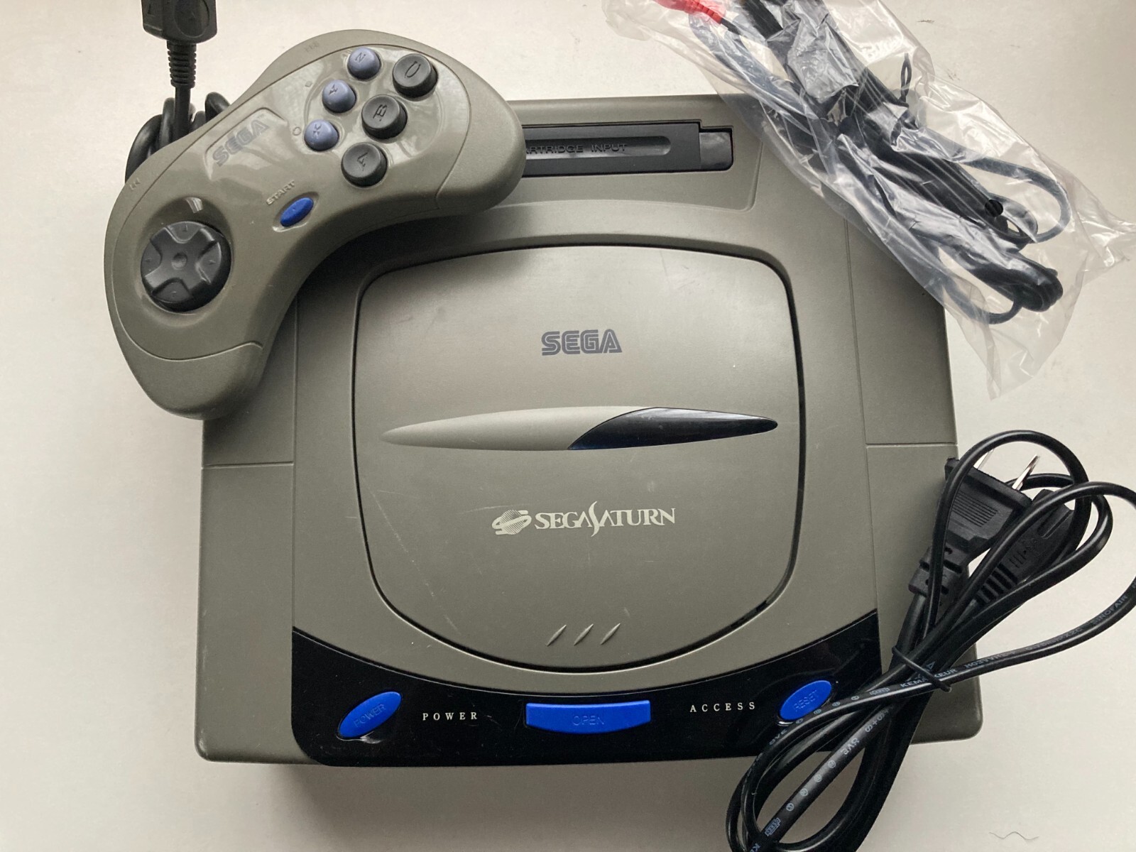 Official Sega Saturn Console SS Japan JP White Gray Choose Tested U372375