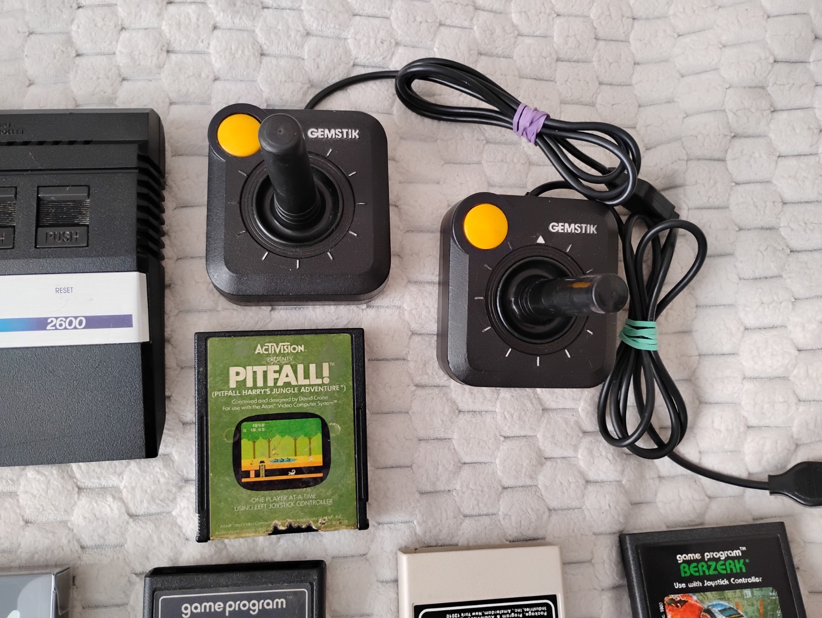 Atari 2600 Jr. Console With 19 Games And Hookups