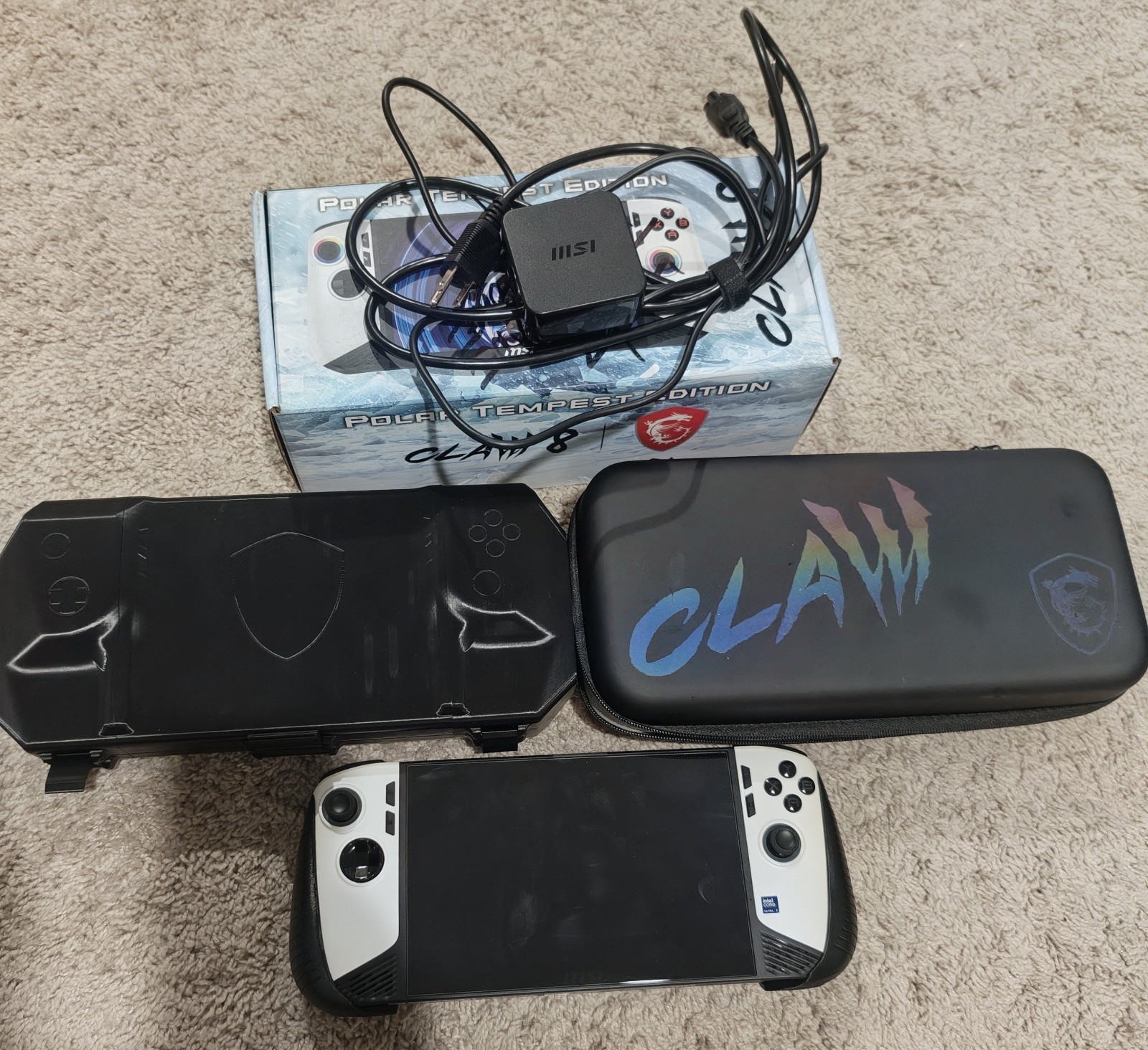 MSI CLAW 8 AI+ A2VM POLAR TEMPEST EDITION-084US Gaming Handheld U7 32GB 1TB