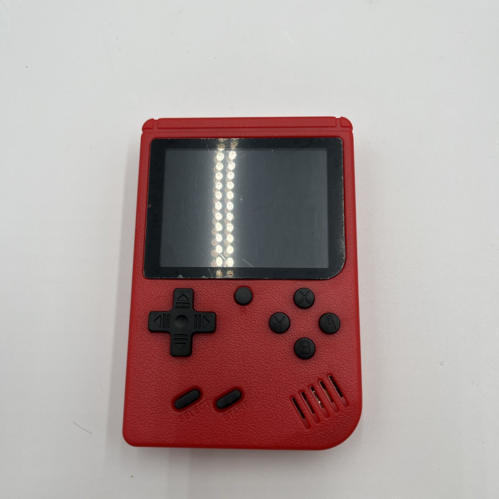 Handheld Game Console Game Box 400 in 1 8 Bit Retro Red 2.8 TET Tested Working