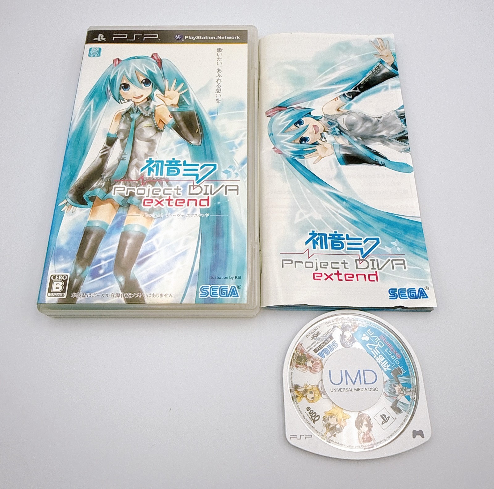 Sony PSP-3000 Console Hatsune Miku DIVA 2nd Limited Region free – Excellent+
