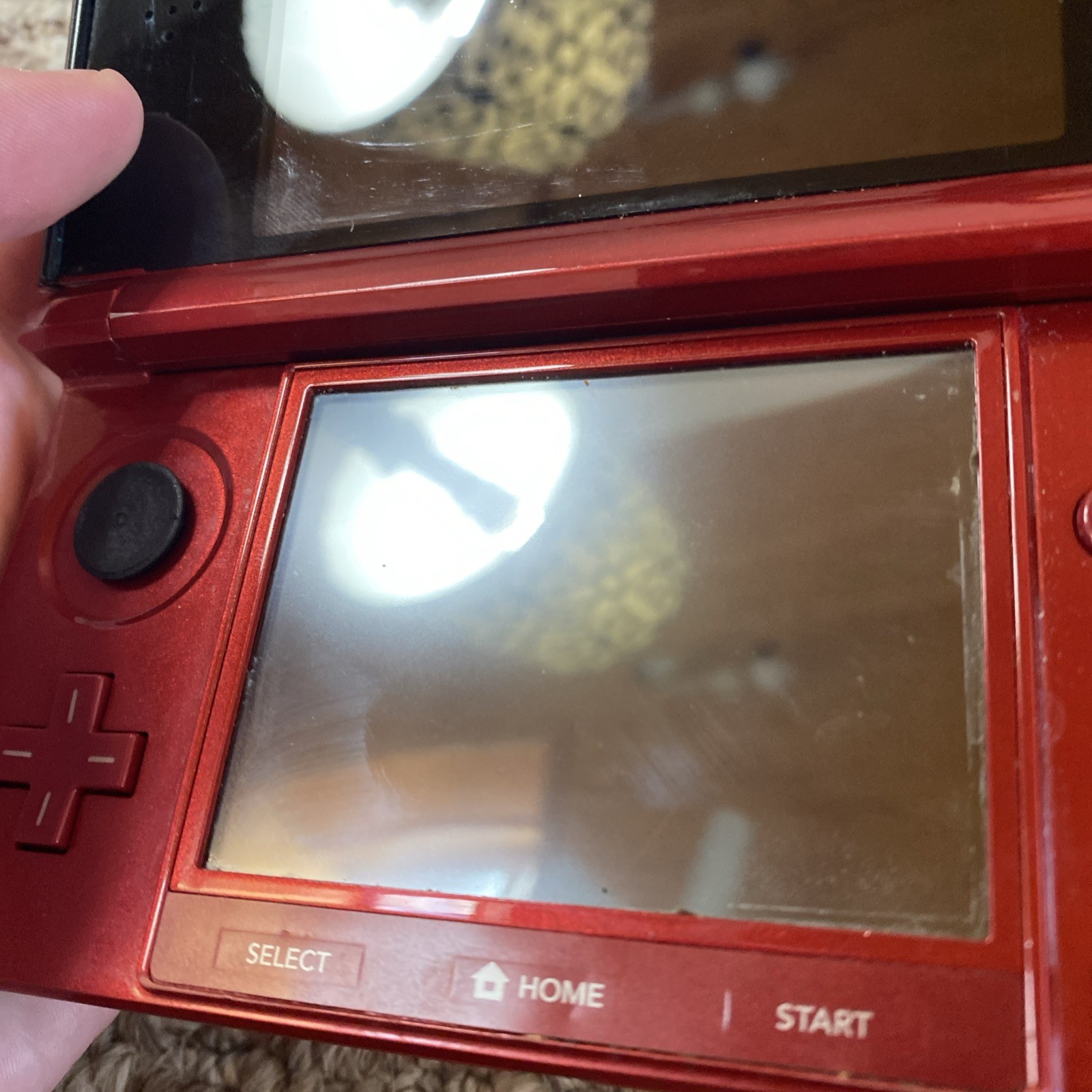 Red Black Nintendo 3ds CTR-001 Lot Of 2 Different Issues READ