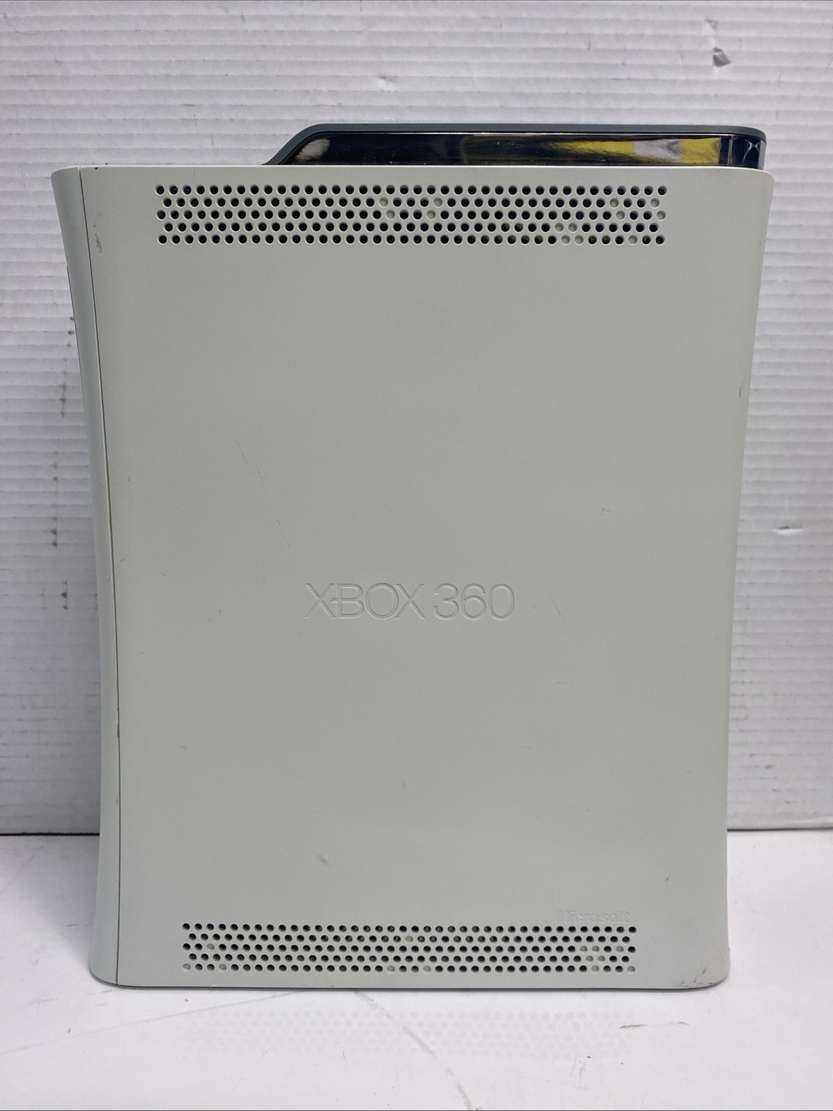 Microsoft Xbox 360 Console Only White Parts AS IS Red Ring No Cables PARTS