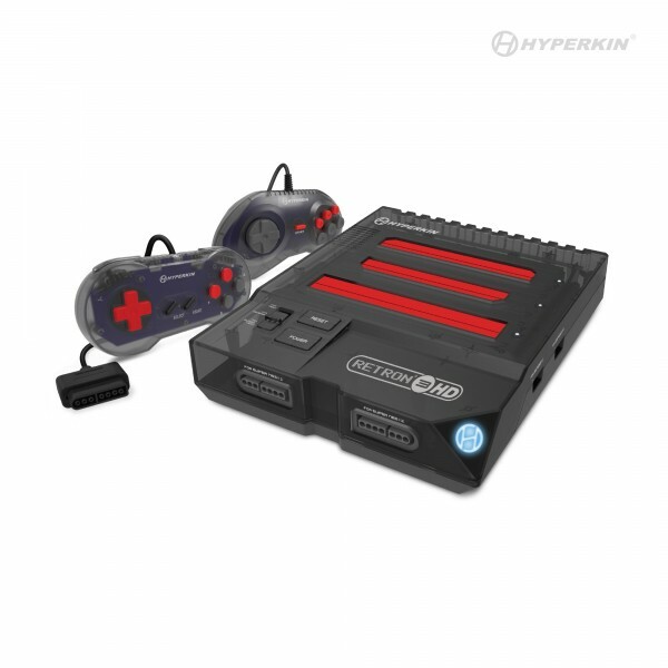 Hyperkin RetroN 3 HD Console for NES,SNES,Super Famicom,Genesis/Mega Drive Black