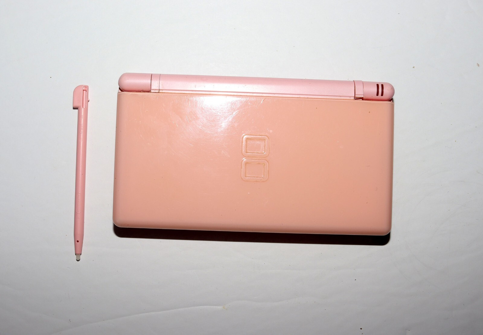 Nintendo DS Lite Pink Handheld System Tested Works