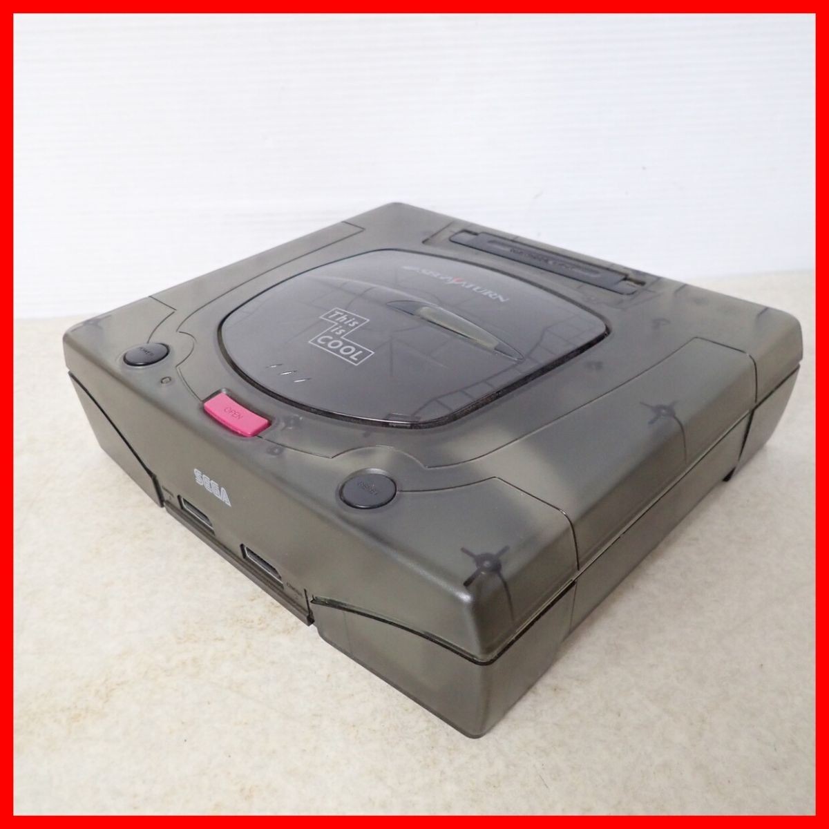 SEGA Saturn This is COOL Skeleton Console HST-0021/3220 Boxed w/3 Games Japan