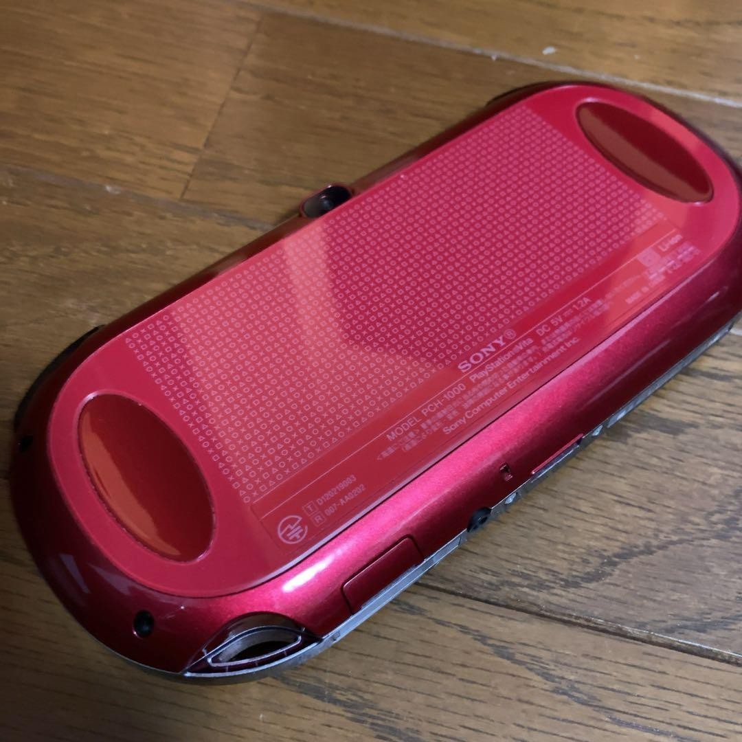 Excellent SONY PS Vita PCH-1000 ZA03 Cosmic Red Wifi