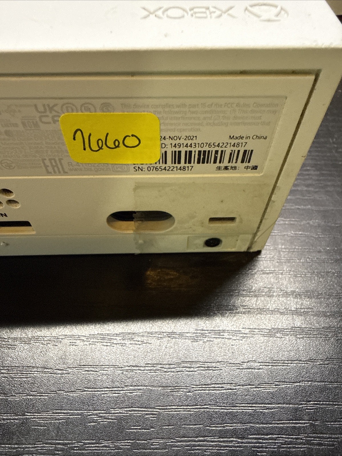 (Parts/repair) Microsoft Xbox Series S 512GB