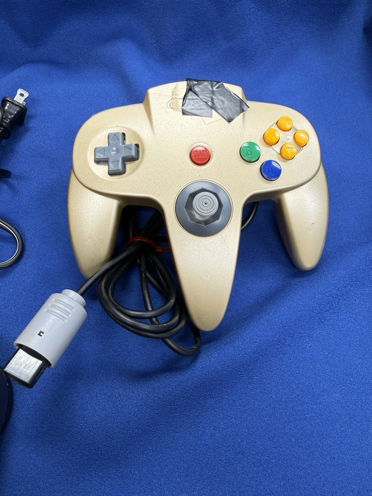 Nintendo 64 Black Console with Controller and Rush 2 Game ~ TESTED and WORKING!