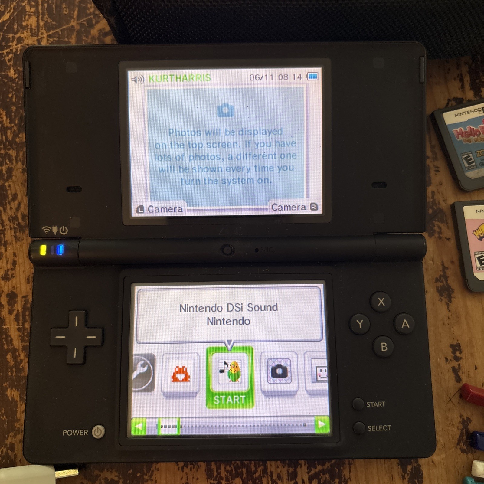 Nintendo DS Black – Tested/Working – Good Condition – Game Bundle