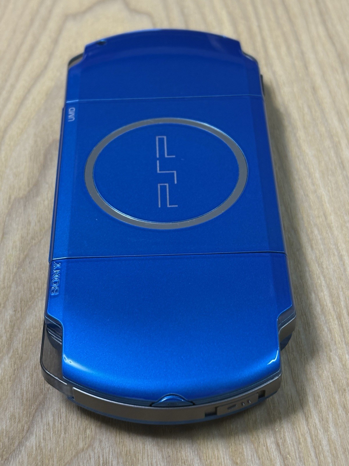 Sony PSP 3000 Vibrant Blue Console Only Tested Working Japanese Ver