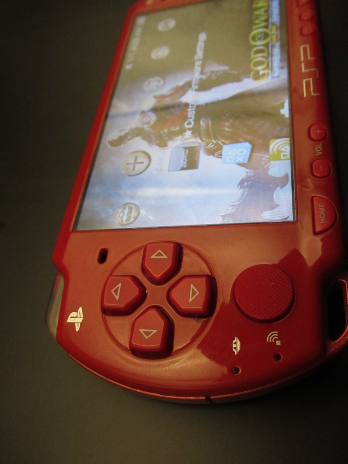 Sony PSP 2001 64Gb God of War Limited Special Edition TESTED, V.G. RARE, ARK-4!