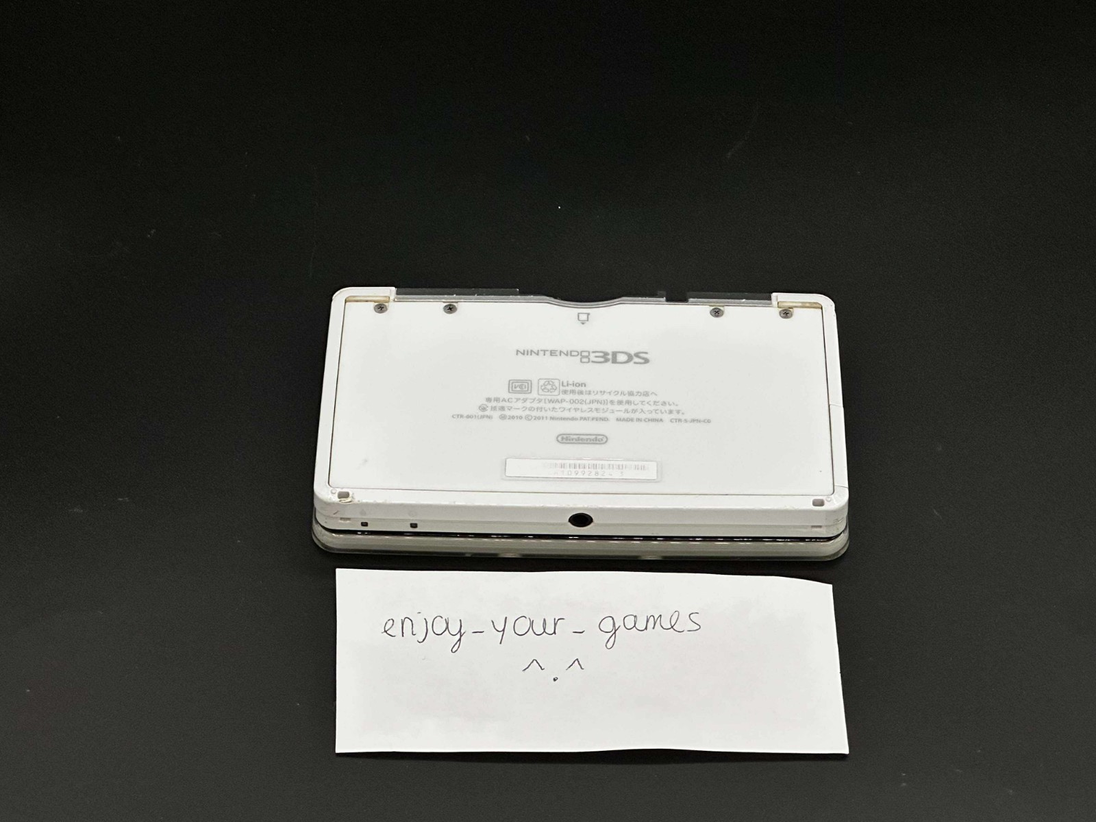 Nintendo 3DS White Model | English | Charger | US Seller-SHIP IN 1-DAY