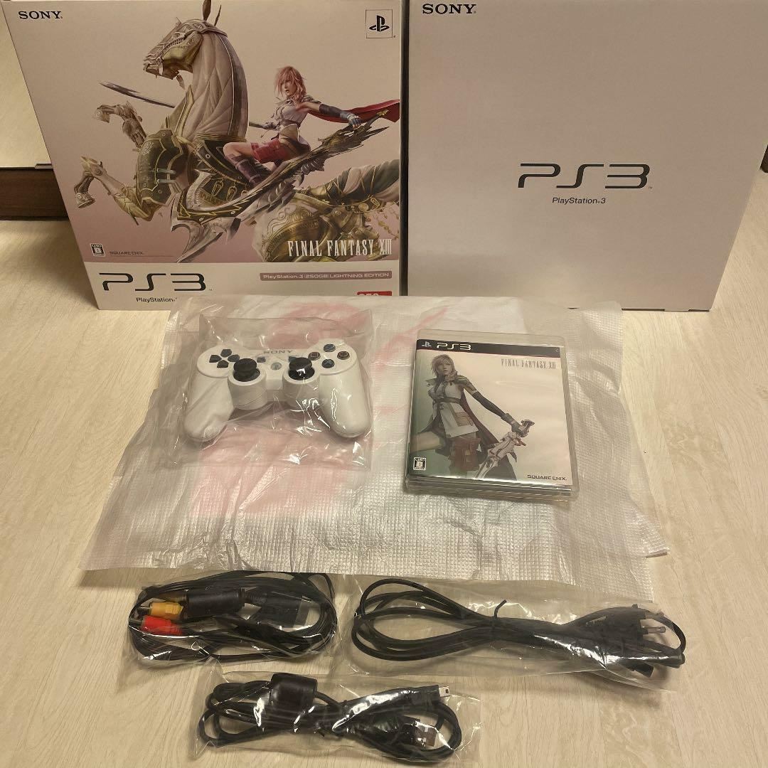 PlayStation 3 250GB FINAL FANTASY XIII LIGHTNING EDITION CEJH-10008 USED