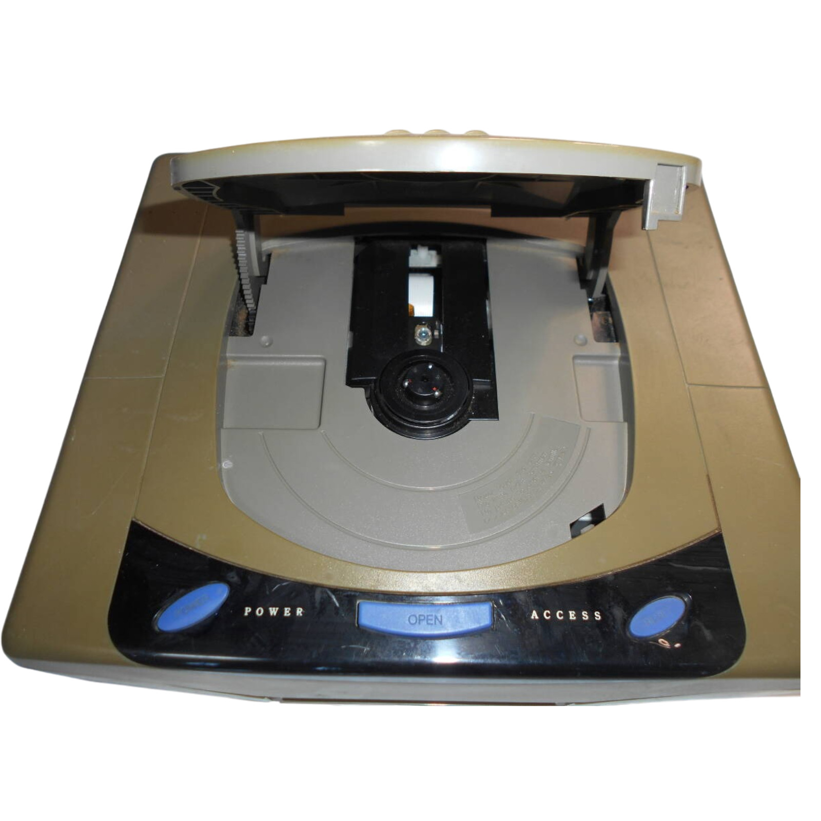 Sega Saturn SS Home Console HST-3210 Grey Tested working NTSC-J w/ Ctrlr+Cables