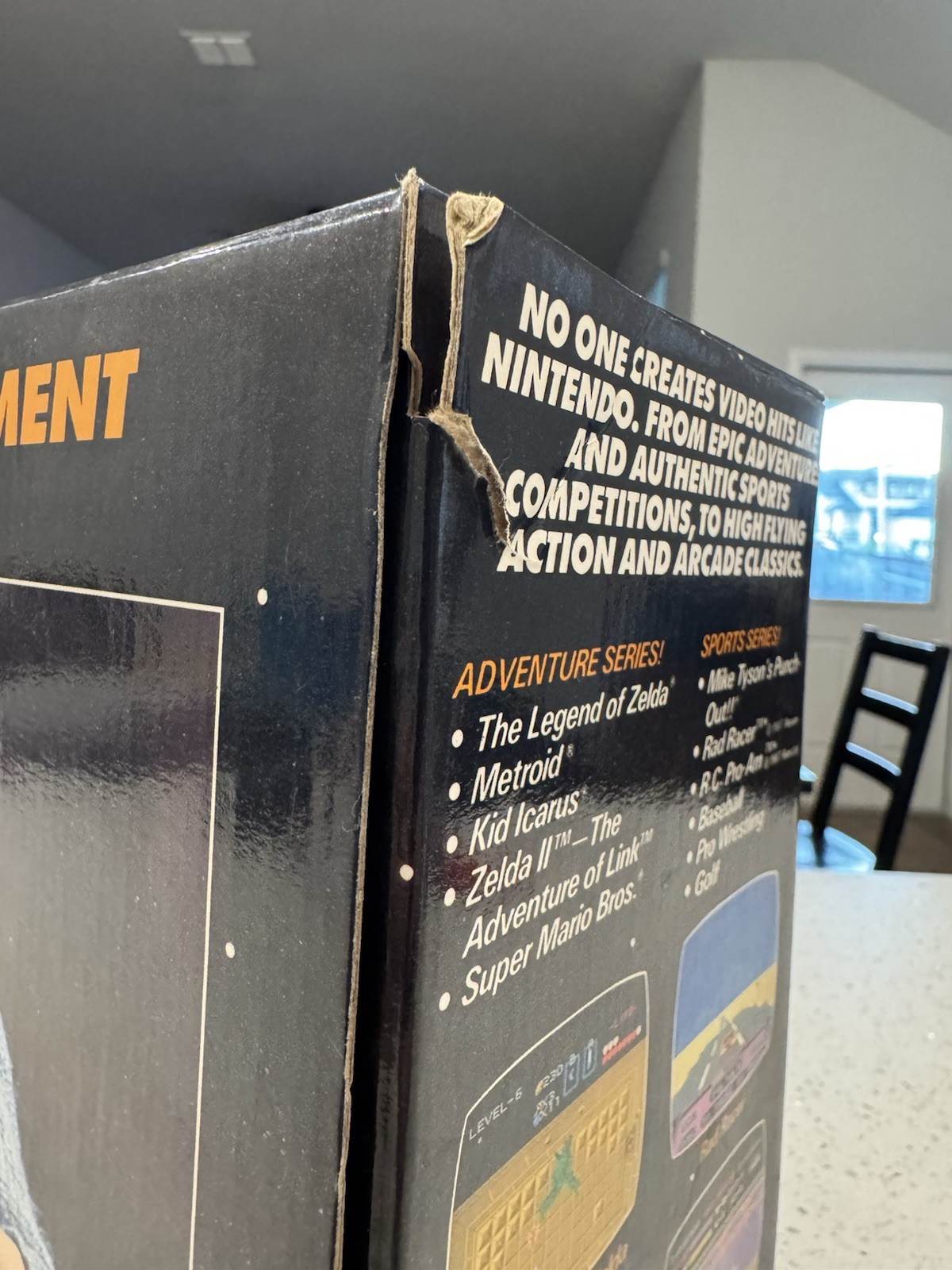 EXCELLENT CONDITION !!! Nintendo Entertainment System Action Set
