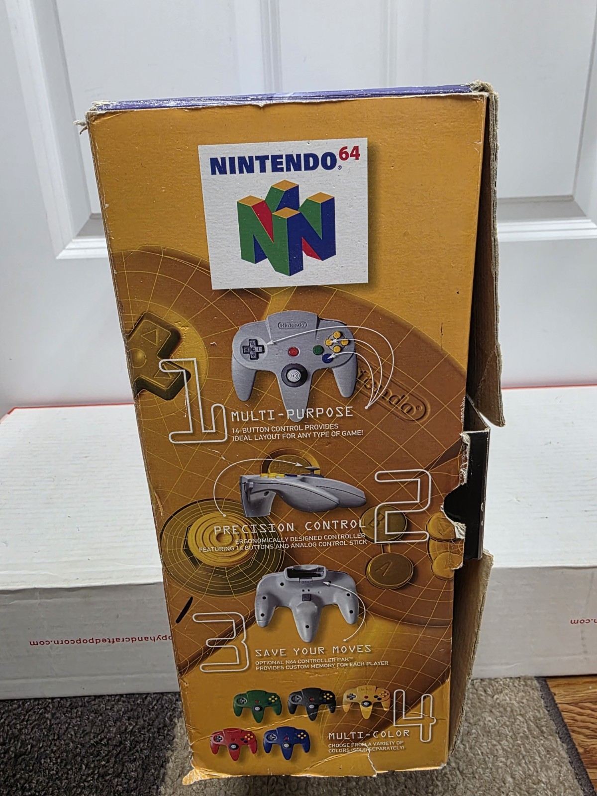Nintendo 64 Console – In Original Box – NUS-001 Gray – Complete – CIB – Tested