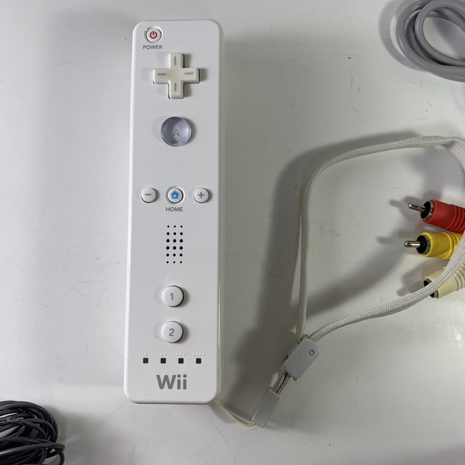 Nintendo Wii RVL-001 512 MB Home Console Bundle White Tested