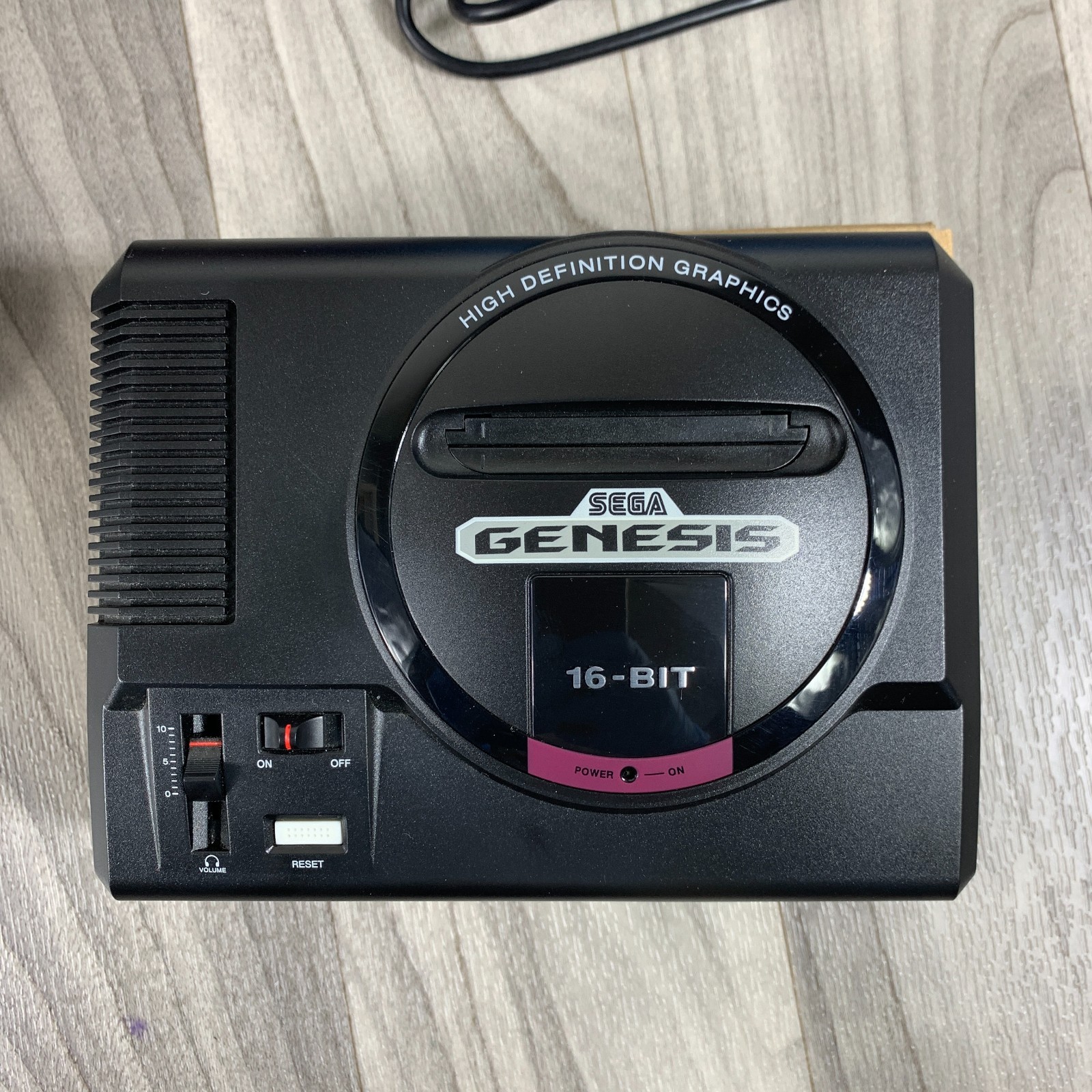 SEGA Genesis Mini Microconsole Plug n Play HDMI USB Power Adapter Cable Open Box