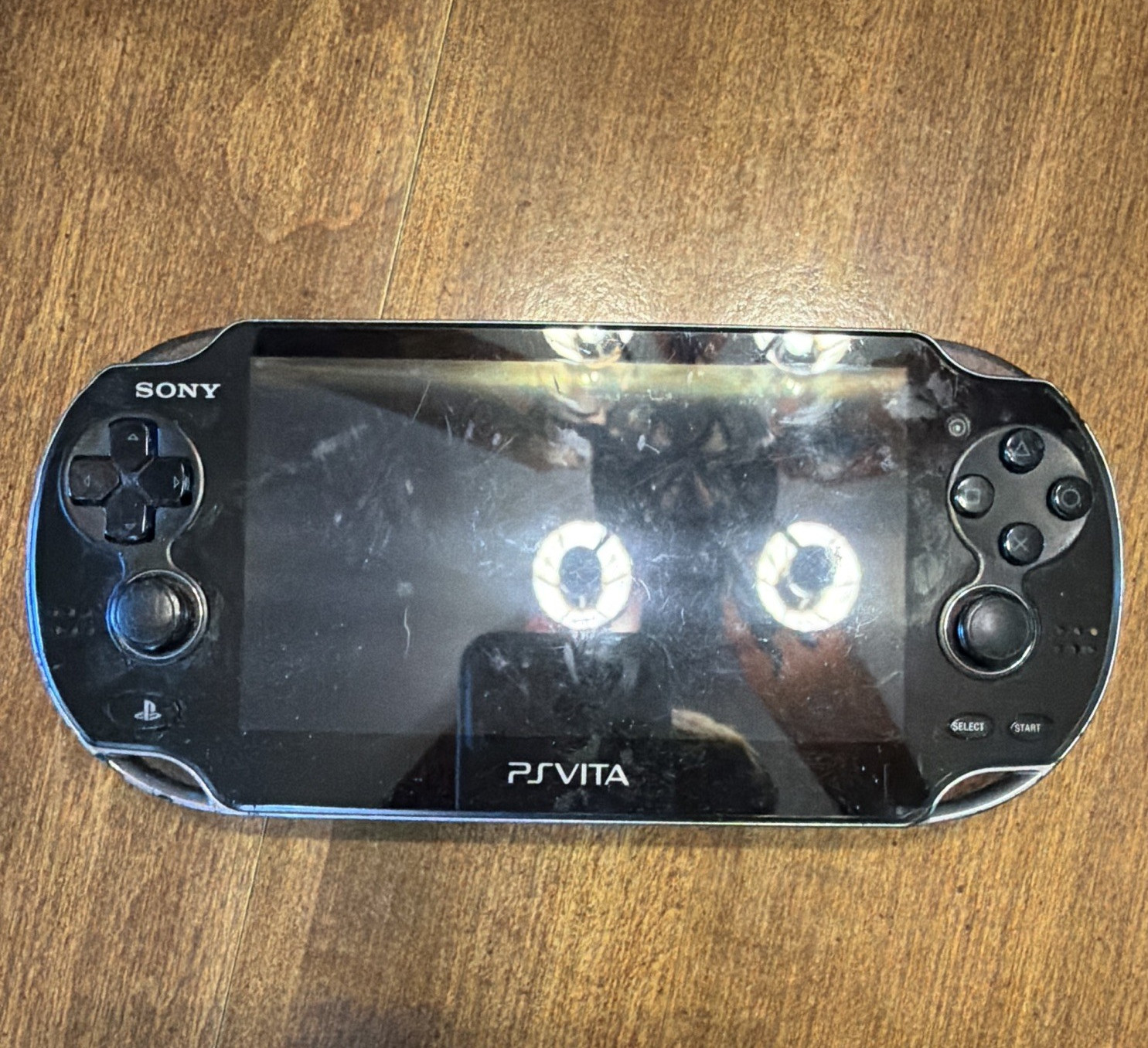 Sony PS Vita PCH-1001 Black Handheld Console NTSC-U/C Cameras Rear Touchpad