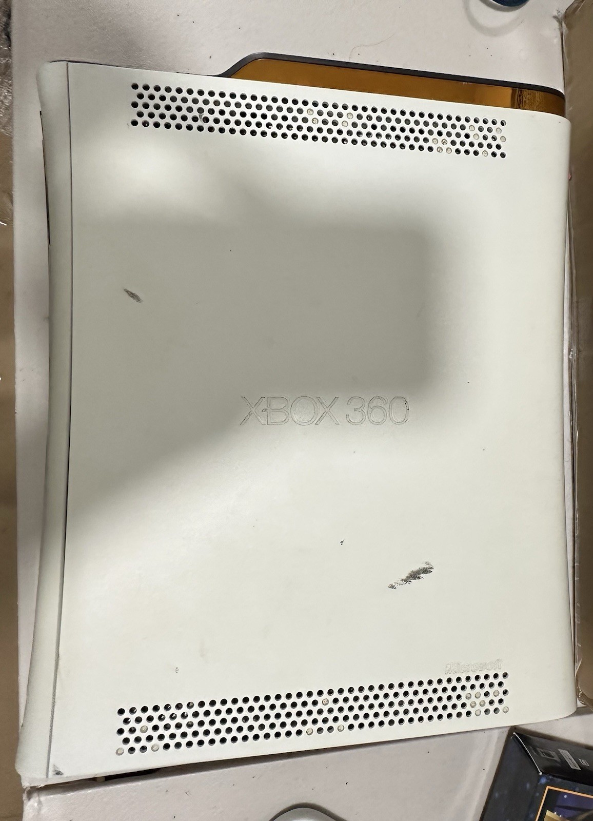 Microsoft Xbox 360 White W/ All Cables & Halo 3 Hard Drive – Tested (READ)