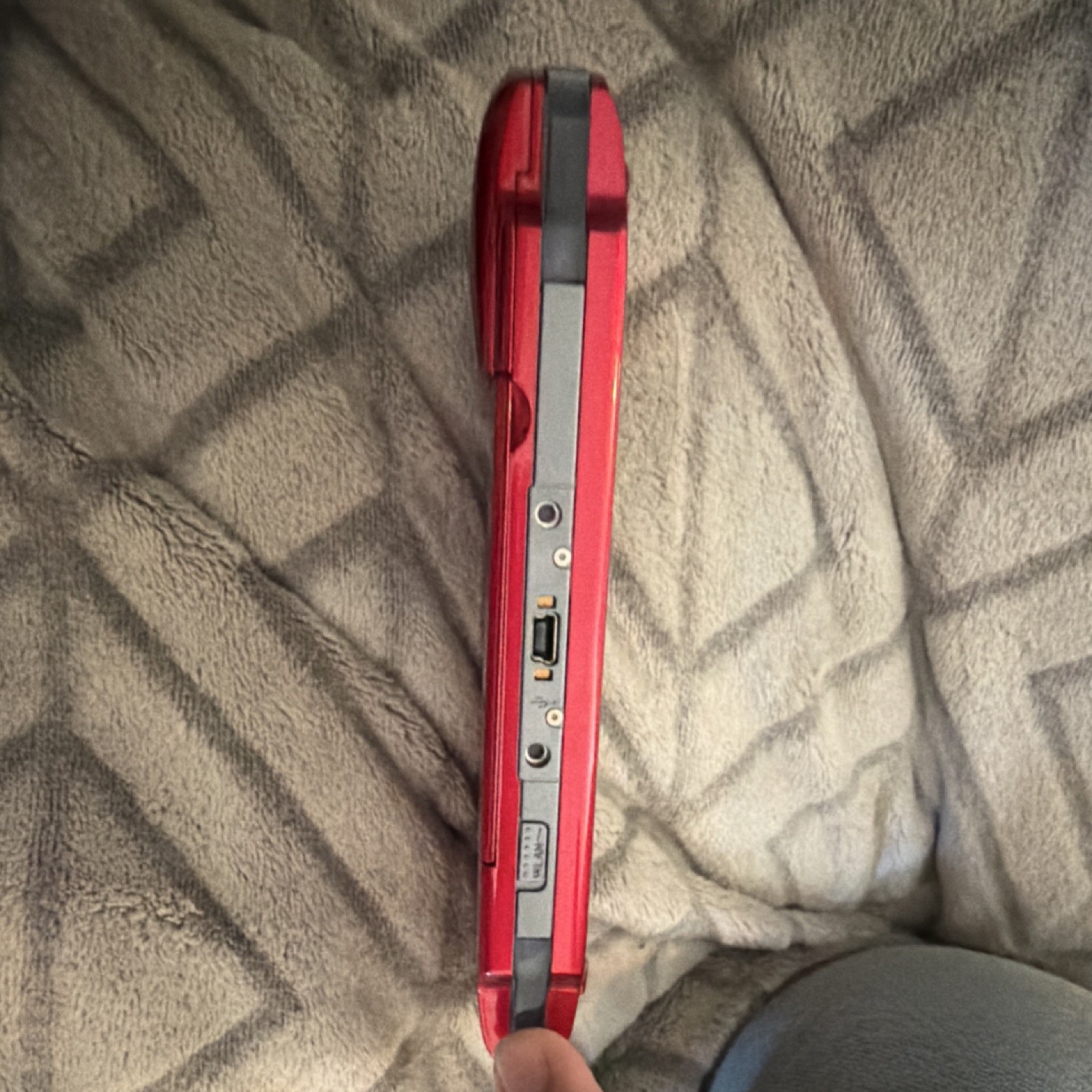 Sony PSP Red Handheld System Wi-Fi Internet Browsing USB Headphone Jack