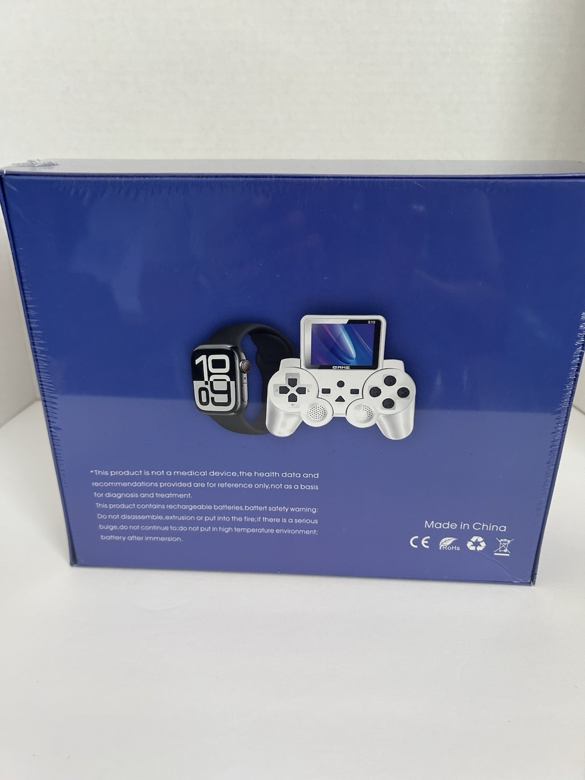 HTP HOT-5 Handheld Game Console AMOLED Display Bluetooth Camera Messages