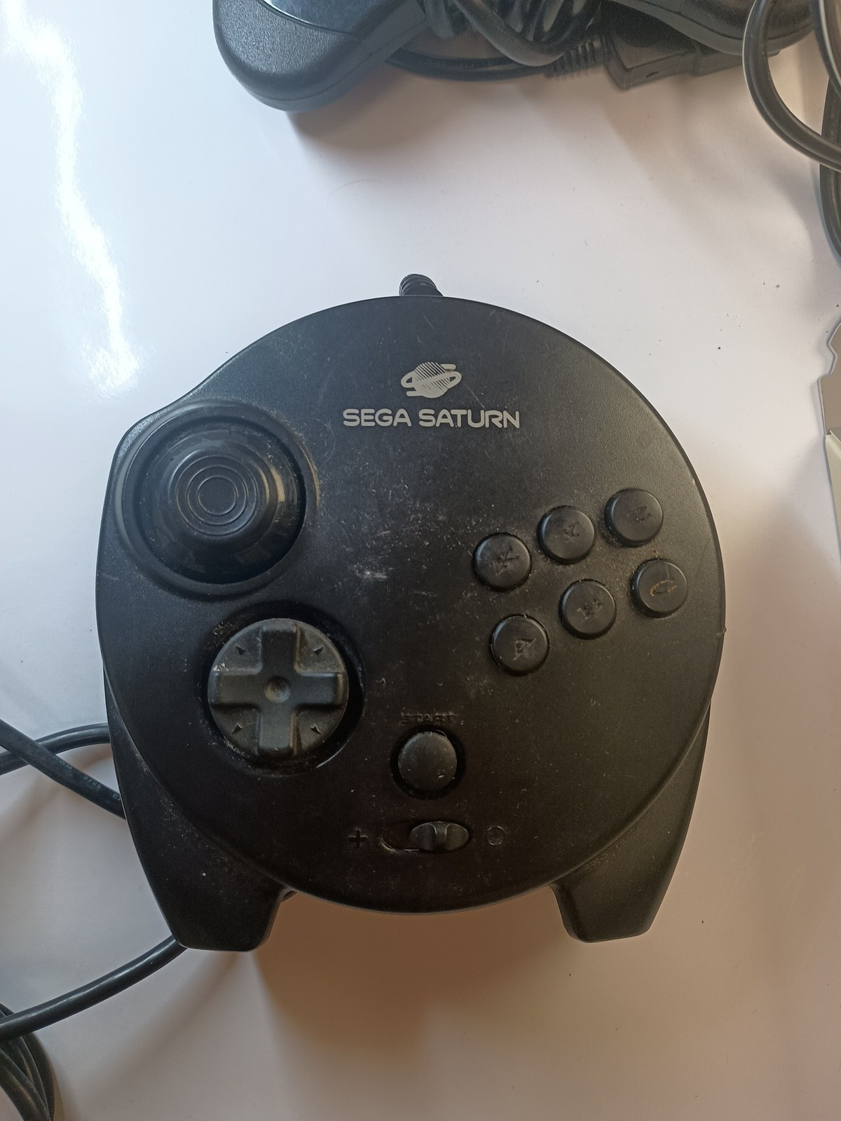 Tested Sega Saturn Console With Controllers, Cords, And NHL All Star Hockey