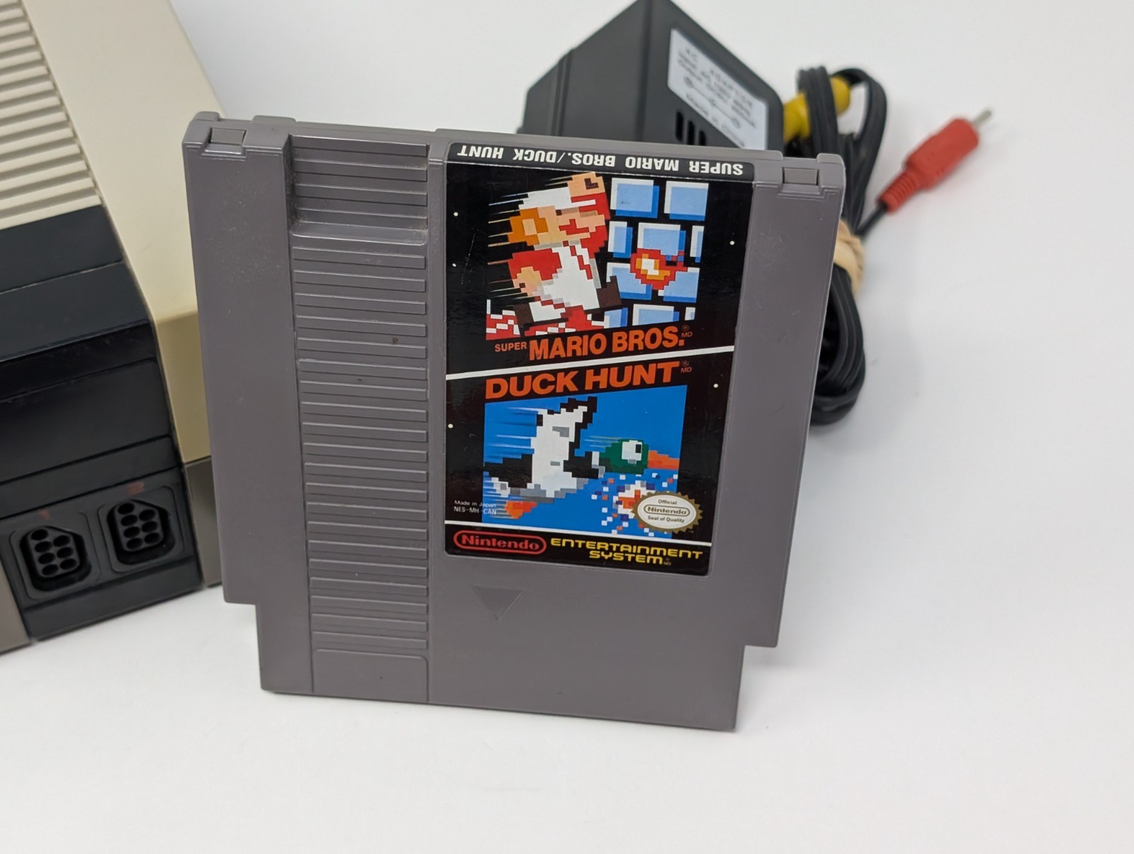 Nintendo NES Action Set Home Console With OEM Controller, Zapper Gun & Cables