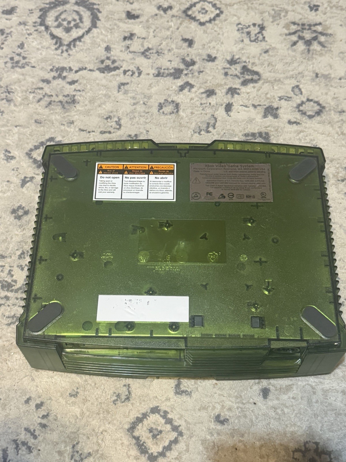 Microsoft Original Xbox Halo Special Edition Console AS IS Parts/Repair PowersOn