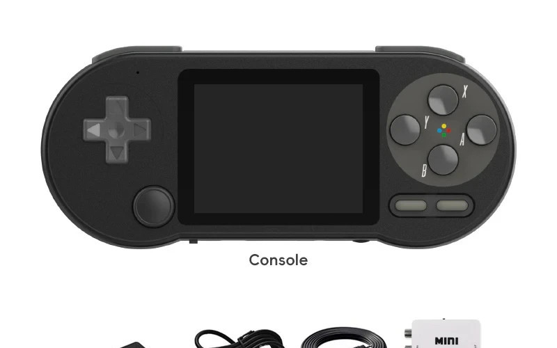 SF2000 3inch IPS Screen Handheld Portable Video Game Console Built-in 7000 Games