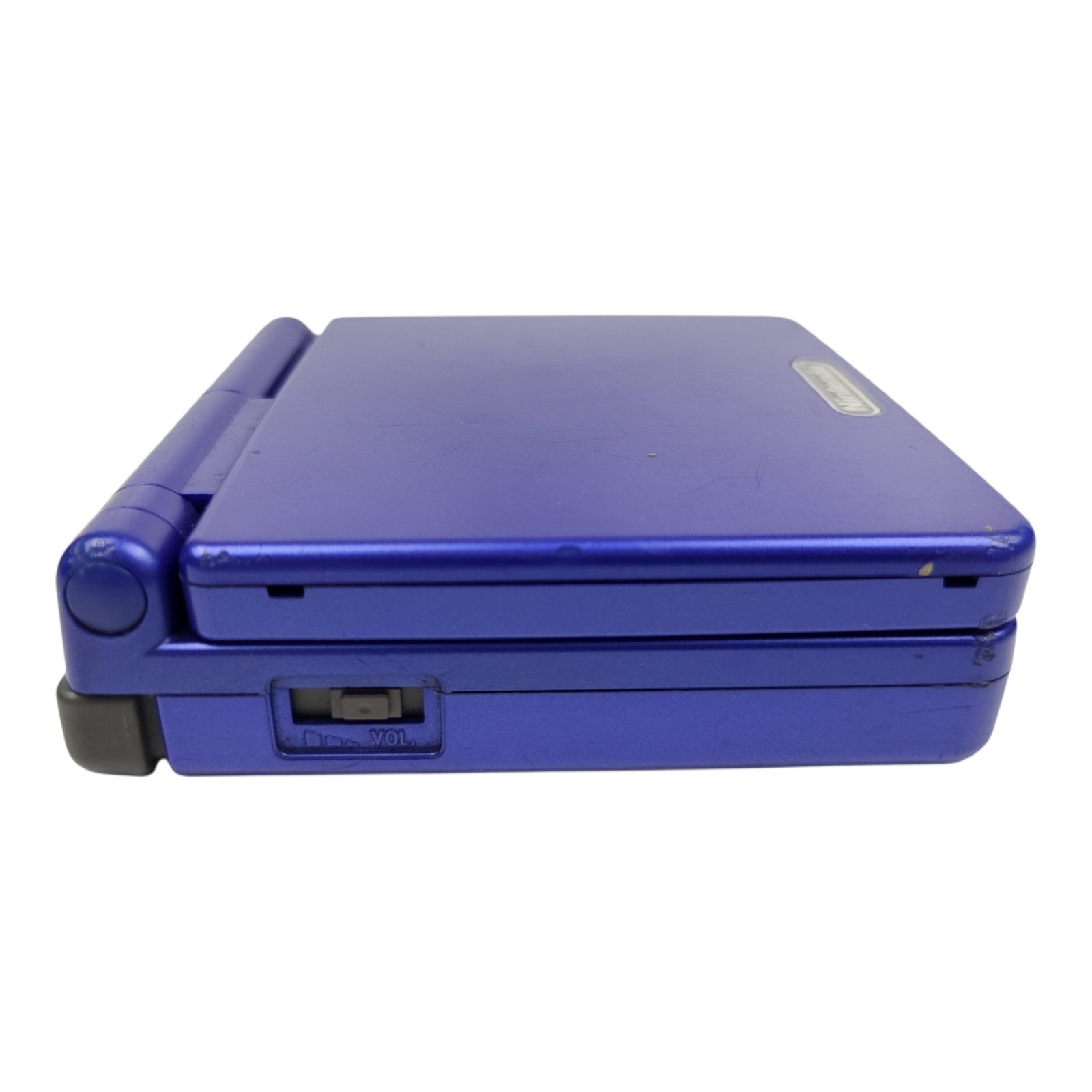 Cobalt Blue Nintendo Game Boy Advance SP AGS-001 Video Gaming Handheld Working