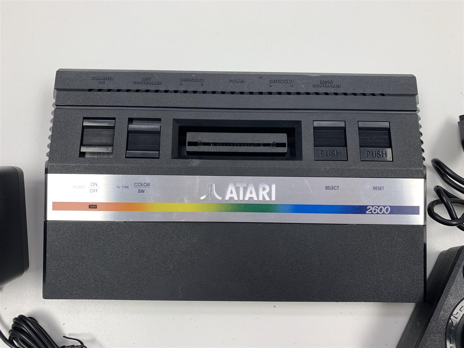 Atari 2600 Jr. Rainbow Console Bundle – Cleaned, Tested & Works Great!
