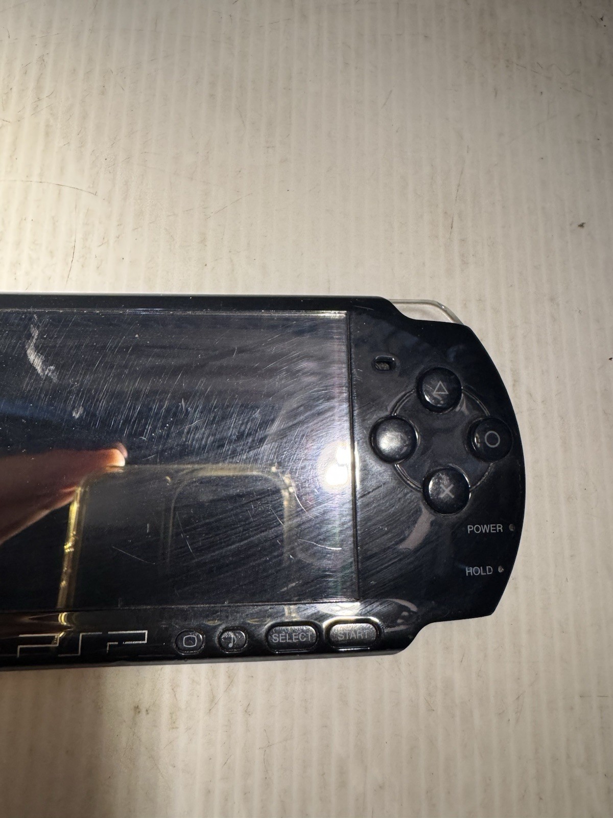 Sony Playstation Portable PSP PSP-3001 Handheld Game System Black – Fair/Poor