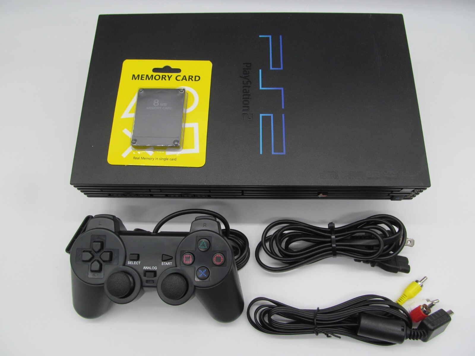 Sony Playstation 2 Console PS2 FAT with BRAND NEW wireless controller